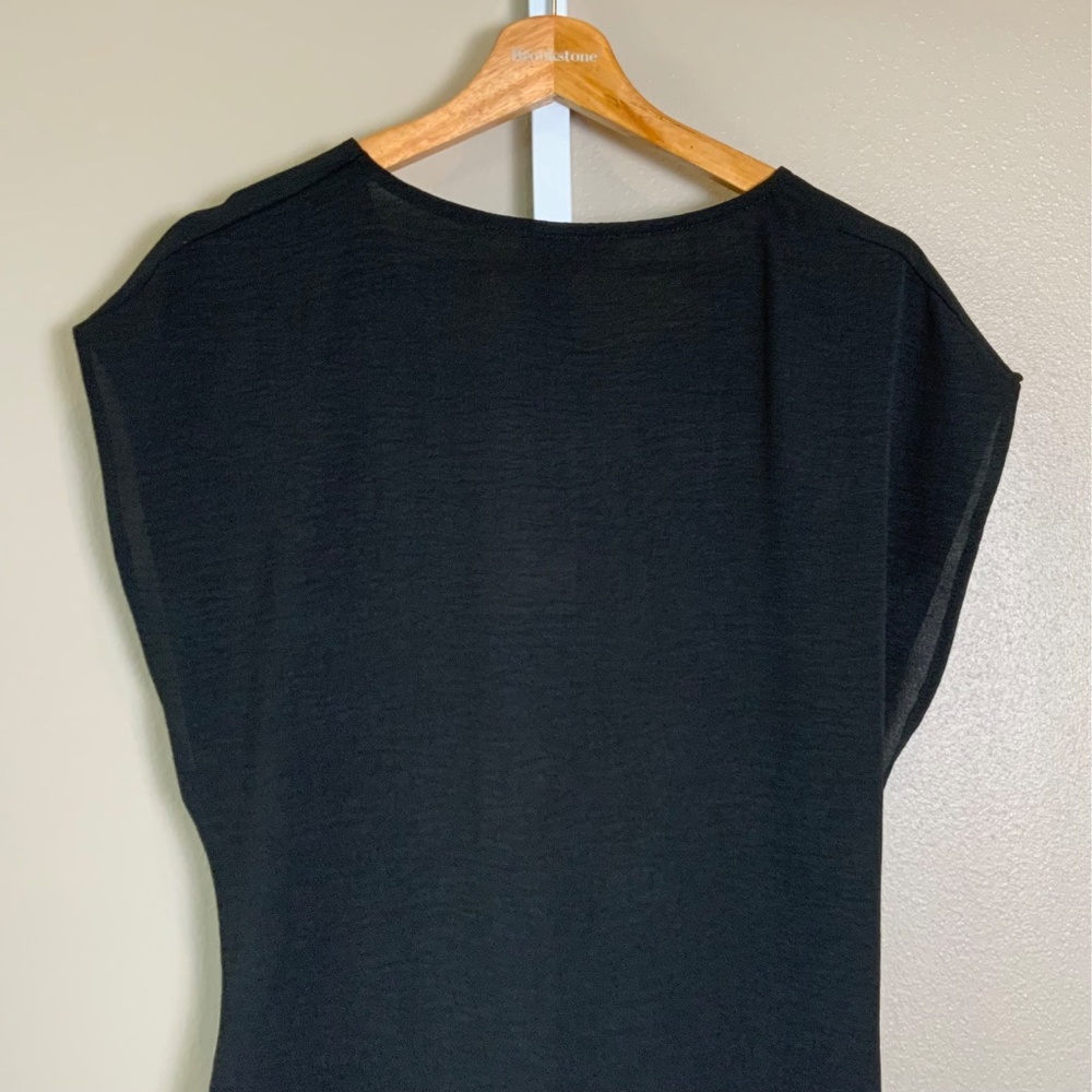 ZARA Flowy Gathered Dress - Picture 14 of 16